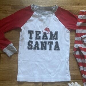 Carter's Team Santa Pajamas Size 3t
